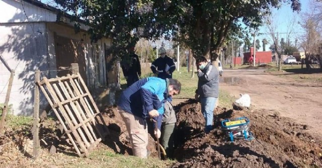 Amplían la red de gas en Carabelas