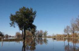 Otra vez el agua afecta las instalaciones del Club de Pescadores