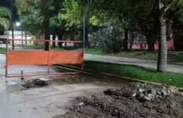 Accidente con suerte: Precaución ante obras mal señalizadas