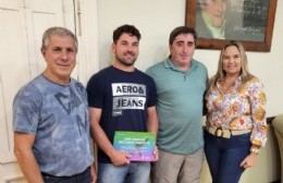 Javier Basile fue reconocido por el campeonato nacional de judo