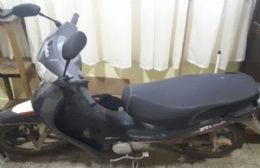 Eficaz labor policial permite recuperar rápidamente un ciclomotor robado