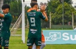 Primer gol para Franco Calderón en la reserva de Sarmiento