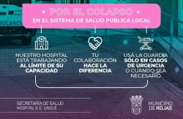 Hospital al límite: instan al uso responsable de la guardia