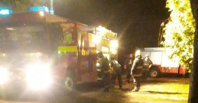 Se incendió en una vivienda de Barrio Belgrano