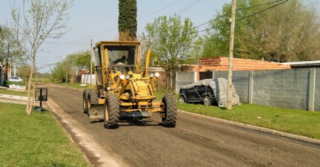 Trabajos en Barrio Santa Teresa