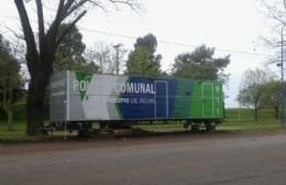 El Municipio instaló un puesto de la Policía Comunal en Bicentenario y Ruta 188