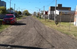 Tras la finalización de obras de cloacas, arreglaron las calles del Barrio ProCreAr