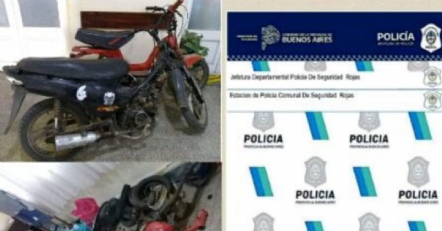 Esclarecen hurto de repuestos de motos y autopartes varios