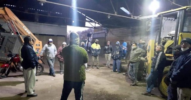 El SEM se reunió con trabajadores del Corralón