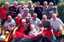 Los bicampeónes de Newbery 83/84 de festejos