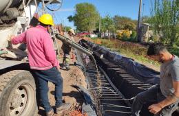 Desagües pluviales: trabajos en la zona más crítica de Santa Rita