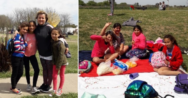 La Escuela 15 recibió la primavera en el Velódromo