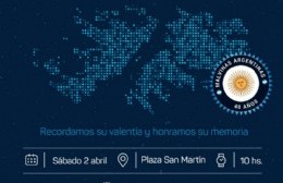 Conmemoración del Día del Veterano y de los Caídos en la Guerra de Malvinas