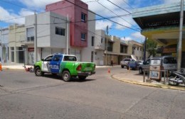 Choque entre moto y camioneta: un joven herido