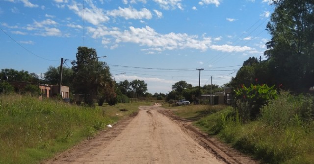 Reclamo vecinal por el estado de la calle Guardia de Salto