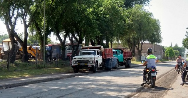 Comienzan los trabajos para el reasfaltado de la Avenida Fuerte Federación