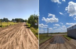 Mantenimiento de calles en Carabelas