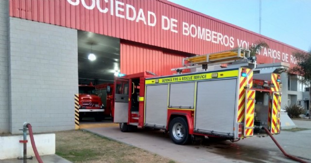 Principio de incendio en vivienda de barrio Santa Teresa