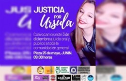 Justicia por Úrsula: Convocan al juicio oral