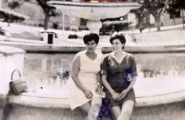 Las hermanas Ester y Elsa González, de Barrio Ramos