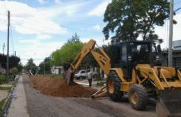 Avanzan las obras sobre calle Azara entre 20 de Diciembre y Pellegrini