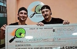 Padel: se jugaron torneos en Rojas, Colón y Salto