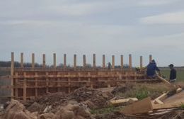 Avanza la construcción de una alcantarilla en la zona rural de Hunter