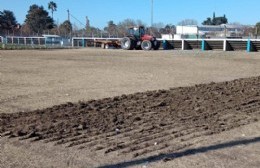 Argentino realiza obras en el fútbol infantil