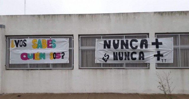 Trabajo de los alumnos de la Secundaria N° 5 por el Día Nacional del Derecho a la Identidad