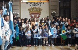 Se celebró la Revolución de Mayo con el acto oficial en el Palacio Municipal