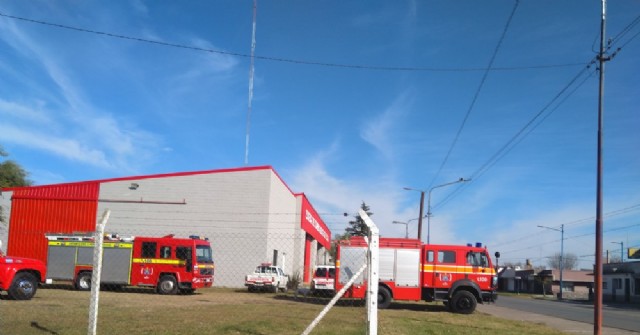 Dos intervenciones bomberiles en la tarde del sábado