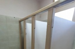 Remodelación de los baños de la Escuela N° 8