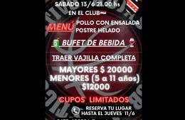 Sportivo prepara una noche especial para su comunidad