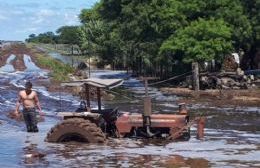 La Federación Agraria local recibe donaciones para los inundados del Litoral y del Norte