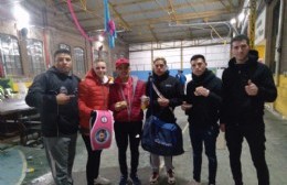 Púgiles del Gym hermanos Molina pelean en Junín
