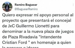 Ramiro Baguear apoya el homenaje a Ford