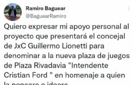 Ramiro Baguear apoya el homenaje a Ford