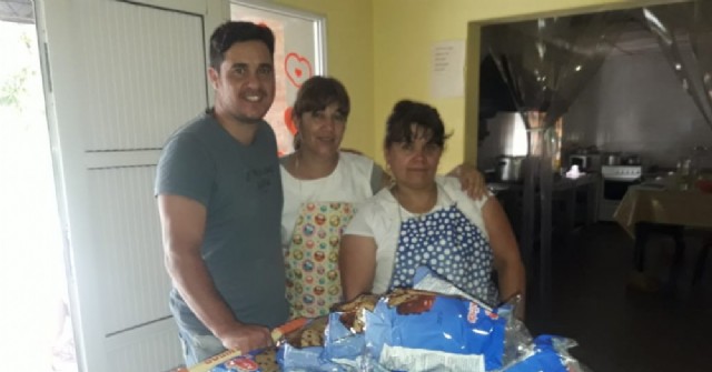 Donación al Hogar San Francisco de Asís