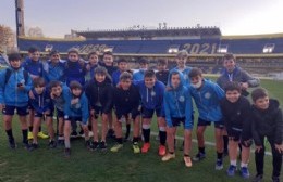 La sub-13 de Argentino jugó en Rosario Central