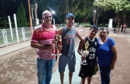 Tejo: Valle y Dip campeones en el Parque General Alvear