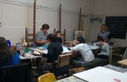 La Escuela Municipal de Artes Plásticas ya funciona a pleno