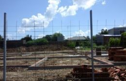 Construcción del Maternal: Ya se ven los cimientos