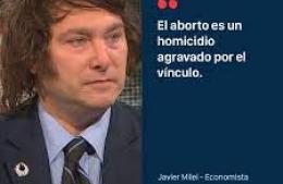 Milei ahora va por el aborto legal