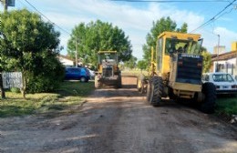 Arreglo de calles en Barrio Nehuenche II