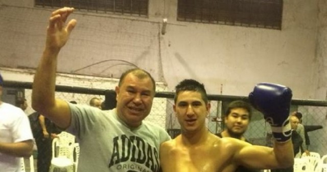 Natalio Molina pelea en Arequito
