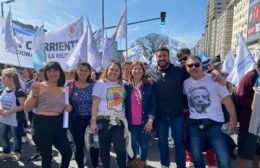 Día de la Lealtad: la conducción peronista local estuvo en plaza de Mayo