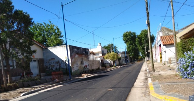 Finalizó el reasfaltado de 19 calles de la zona urbana