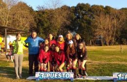 Las chicas de Jorge Newbery fueron terceras