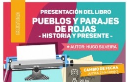 Hugo Silveira presenta su libro sobre Rojas