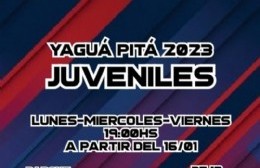 Yagua Pita comienza los entrenamientos para las categorías juveniles